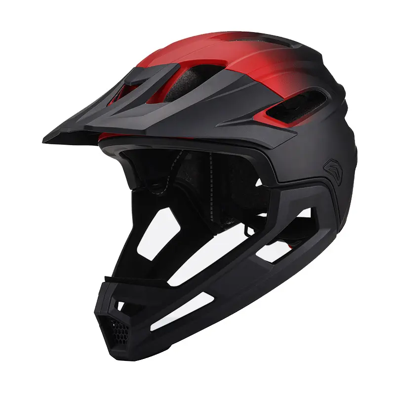 Off Road kask yokuş aşağı dağ bisiklet kaskı OEM genç çok spor tam yüz kir bisiklet kaskı s