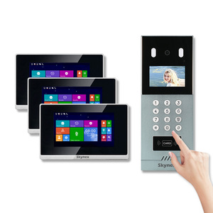 OEM/ ODM mejor sistema IP estable para múltiples apartamentos edificio intercomunicador HD IP65 impermeable videoportero teléfono