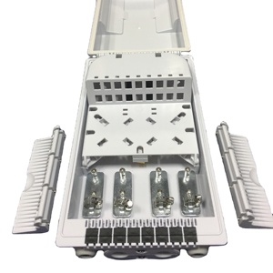 Caja de siesta de fibra 1x16 1x8 caja divisora de PLC 16 puertos SC caja de distribución FTTH OTB ODB ODF 16 núcleos - Product Image 1