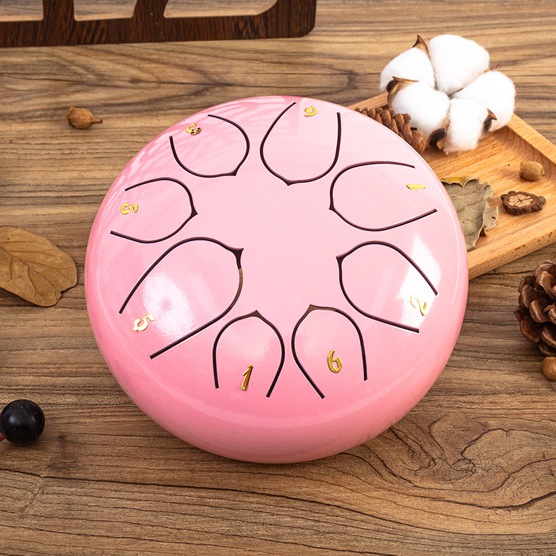 6 inch 8 tone (five tone scale tone) pink