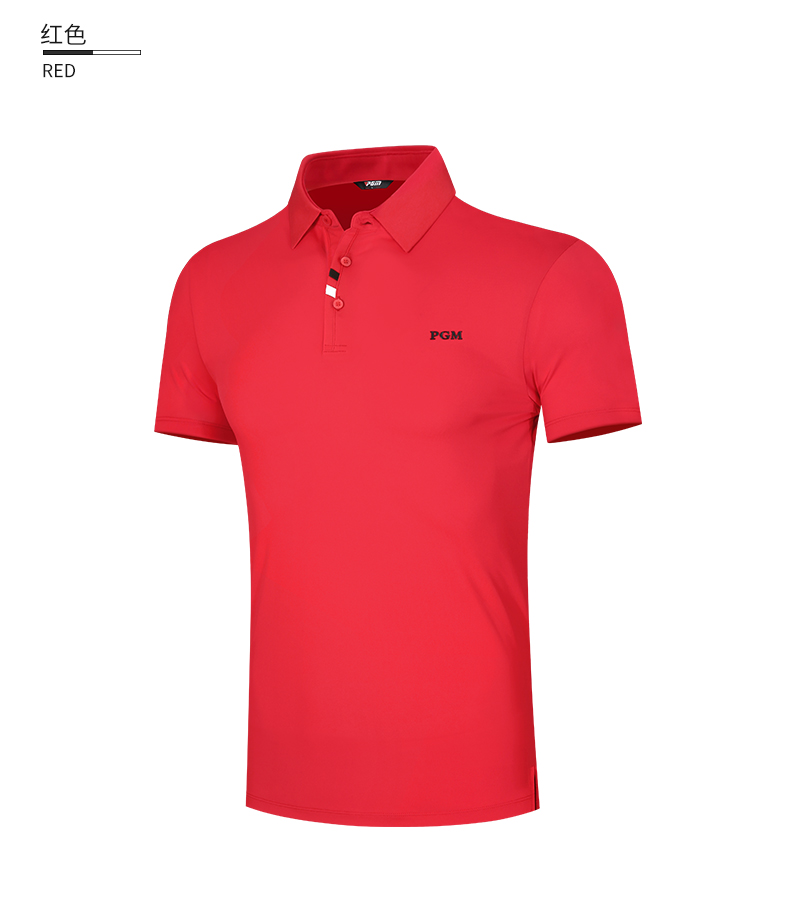 Áo sơ mi golf polo nam PGM YF441 polyester spandex áo sơ mi golf hiệu suất thời trang