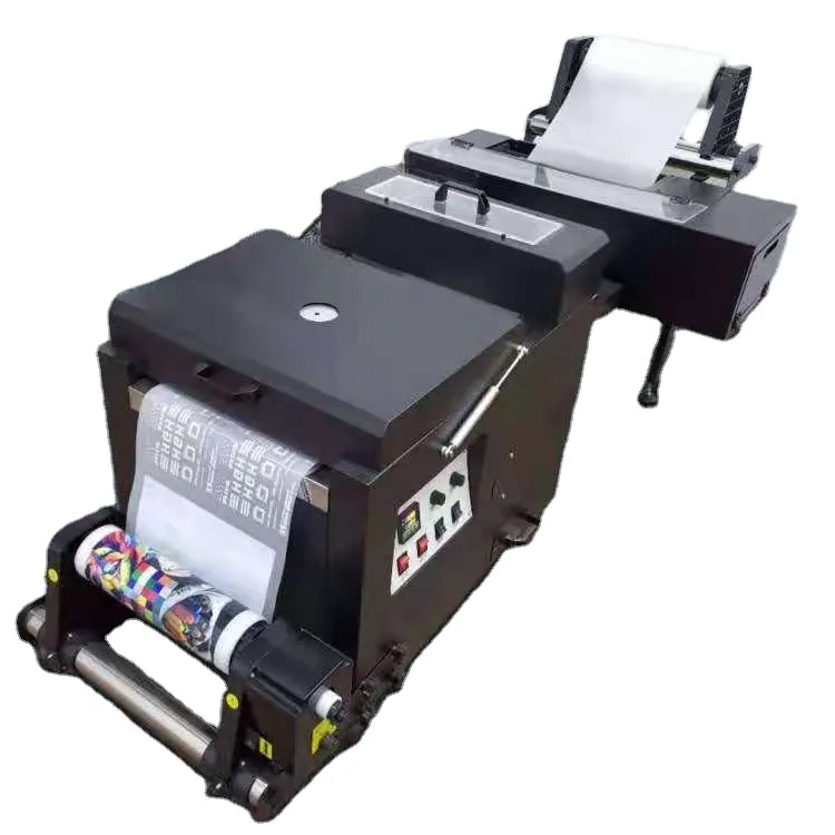 Snelle Verzending Dtf Printer Elke Stof Afdrukken A3 Dtf Printer Drukmachine 30Cm Shaker Poeder Machine Voor Dual Xp600