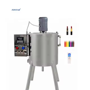 15L Lipstick Cosmetic Chocolate Hand <strong>Soap</strong> Heating and <strong>Mixing</strong> Tank Filling Machine Melting Cream Filling - Product Image 1