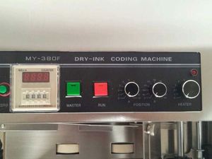 MY-380 Prägen- und Festtinte-Batteriecode-Druckmaschine Etikettenpapier-Druckmaschine - Product Image 3