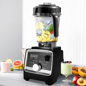 Güçlü darbe anahtarı değişken hız kontrol sıkacağı blender 2500w profesyonel serisi akıllı blender mikser 5 çöp - Product Image 3