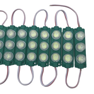 โมดูลการฉีด LED 3W 12V กันน้ํา LED สว่างสูง 3030 พร้อมชิป 3 ชิ้นสําหรับกล่องไฟโฆษณา - Product Image 1