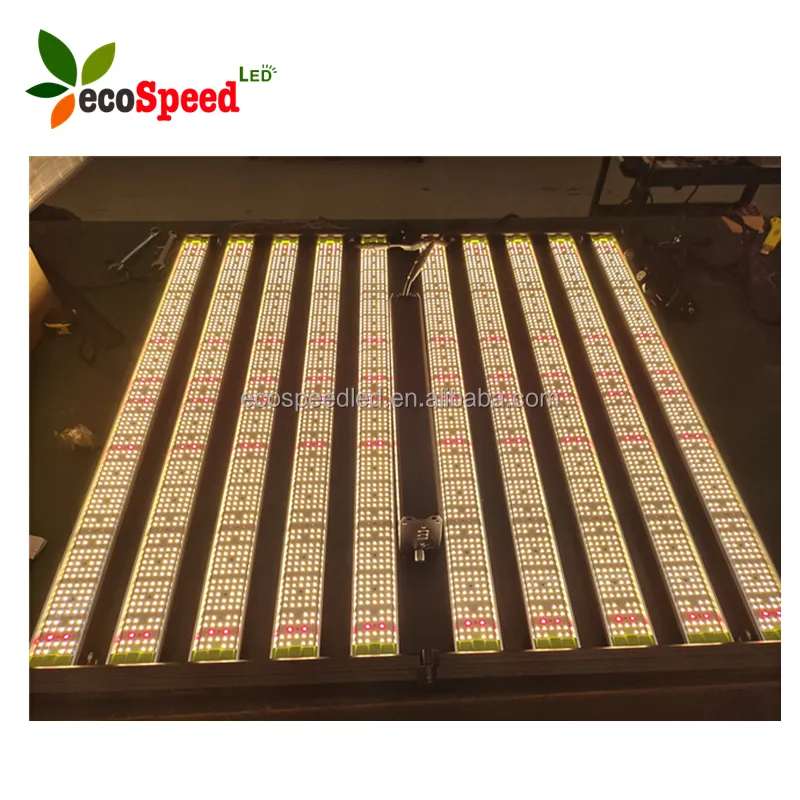 3.3umol migliore qualità agricoltura verticale idroponica 600watt 1000w 1200w LED coltiva la luce Sumsang lm301h 400w con IR UV 8 bar