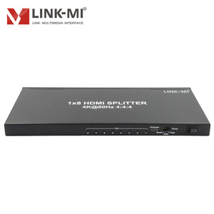 Divisor HDMI 2,0 con 8 salidas y control EDID Divisor HDMI 1x8 para configuraciones multipantalla 4K HDR