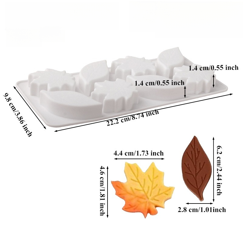 White Triangular maple leaf