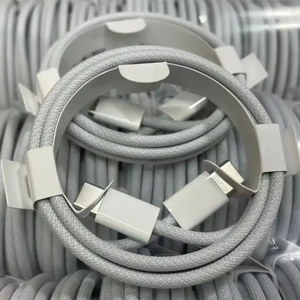 ZEZK USB-C tip-c kablo örgülü hızlı şarj kablosu USB-C veri toptan Apple iPhone 13 14 15 max pro veri kablosu - Product Image 2