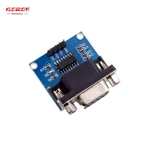 RS232 porta seriale al modulo TTL modulo convertitore 3.3V 5V modulo con indicatore di luce del ricetrasmettitore TTL spazzola linea adattatore - Product Image 3