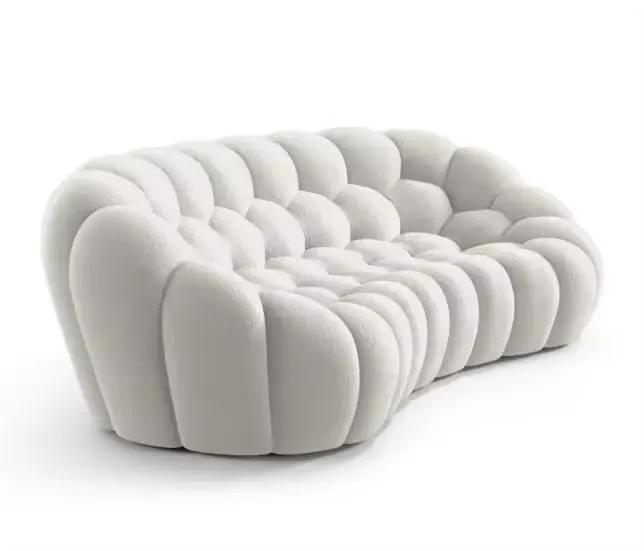 Yüksek kalite modern tasarım kesit kanepe kabarcık şişme kabarcık koltuk takımı
