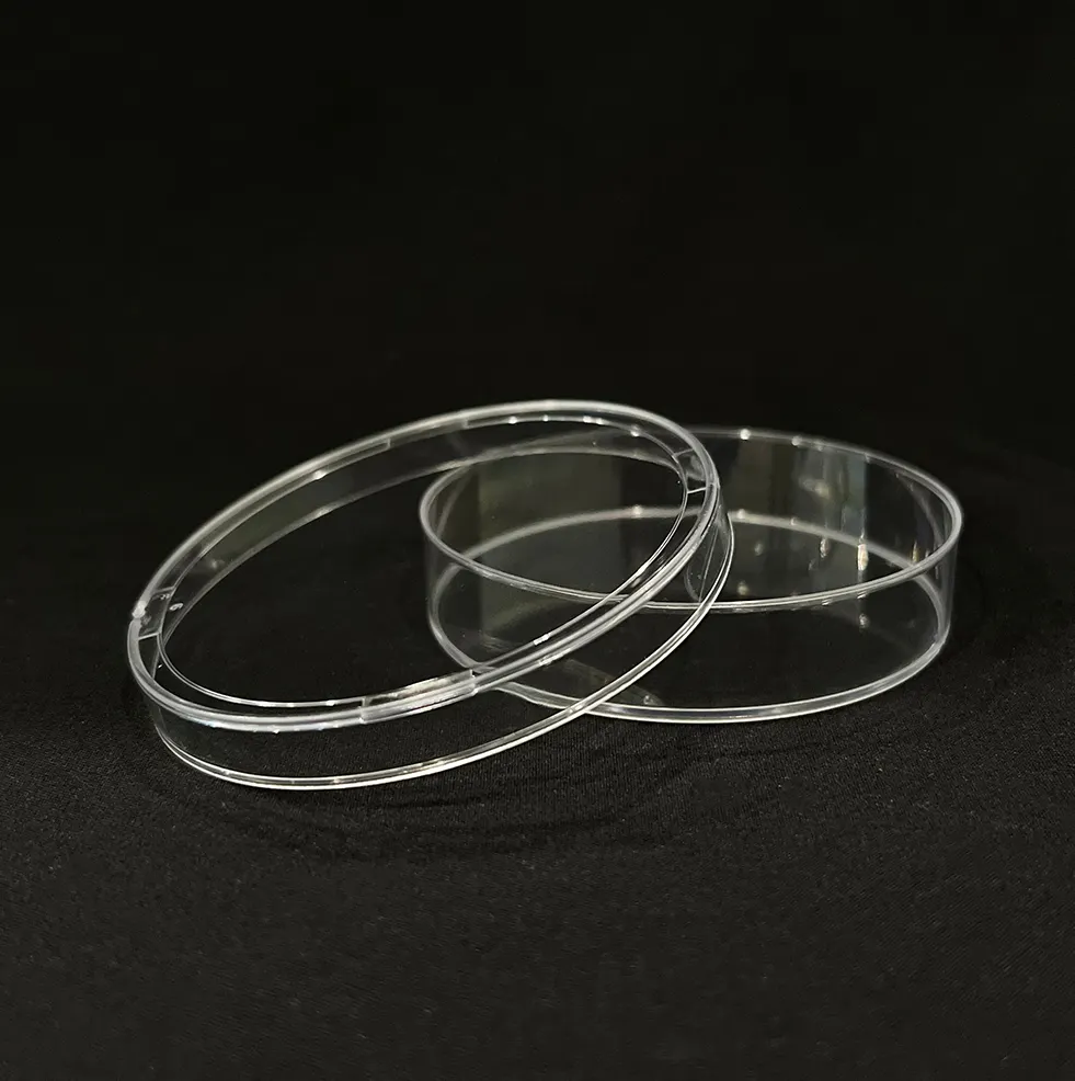 10 teile/paket sterile Petrischalen Kunststoff klare Zellkultur schalen mit Deckel