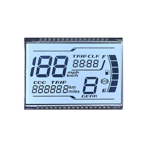 Tachimetro per moto OEM ODM Ouality 12000 Kmh/mph contachilometri LCD digitale a cristalli liquidi Display segmento Display - Product Image 3