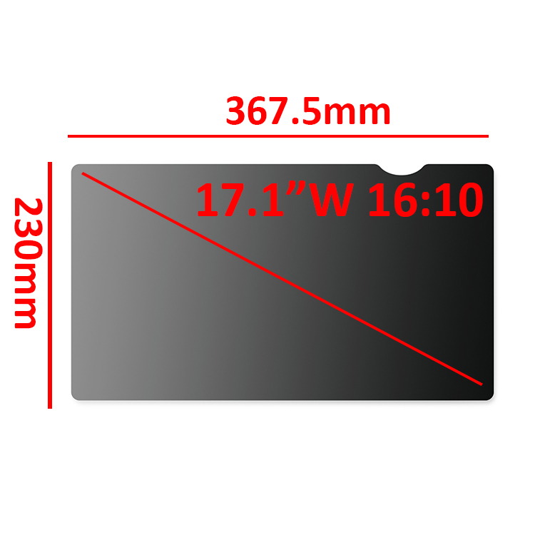 17.1"16:10--367.5*230mm