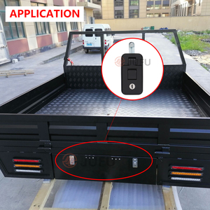 Sıkıştırma mandalı endüstriyel kamyon karavan kiti alet kutusu kilit kamyon kamp römorku kilit paneli itme sıkıştırma kilidi - Product Image 6