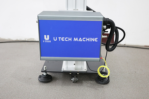 U TECH fabrika doğrudan tedarik komple otomatik üretim hattı ekipmanları: PET şişe lazer tarih kodlama yazıcı sistemi - Product Image 4