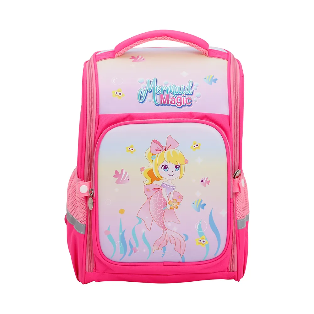 Best Selling Lightweight Lovely Princess Pink Schoolbag Mochila para menina Kids School Bags