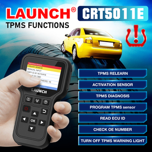 X431 CRT5011E TPMS lastik basıncı teşhis aracı temizle lastik dtc sıfırlama aktivasyon programlama TPMS sensörleri