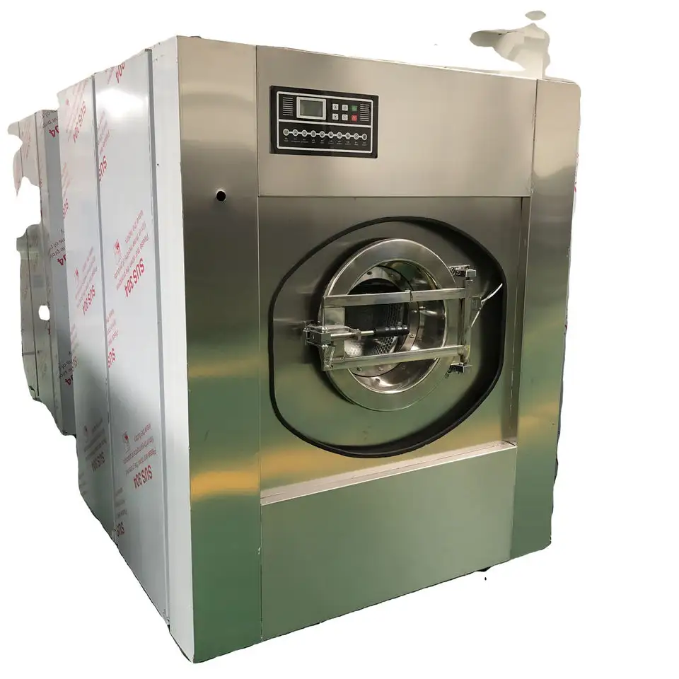 Machine à laver de 25 kg fabriquée en Chine pour grande buanderie d'école