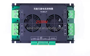 48 В, двухканальный бесщеточный контроллер двигателя - Product Image 4