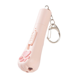 Multifunktion ales USB-Aufladen Katzen spielzeug Umschaltbares Muster Laserpointer und Stick Lustiges interaktives Plastik-Haustiers pielzeug für Hunde - Product Image 1
