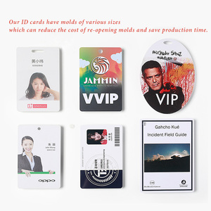 员工身份证印刷厂定制塑料学生证和全息PVC身份证带照片 - Product Image 4
