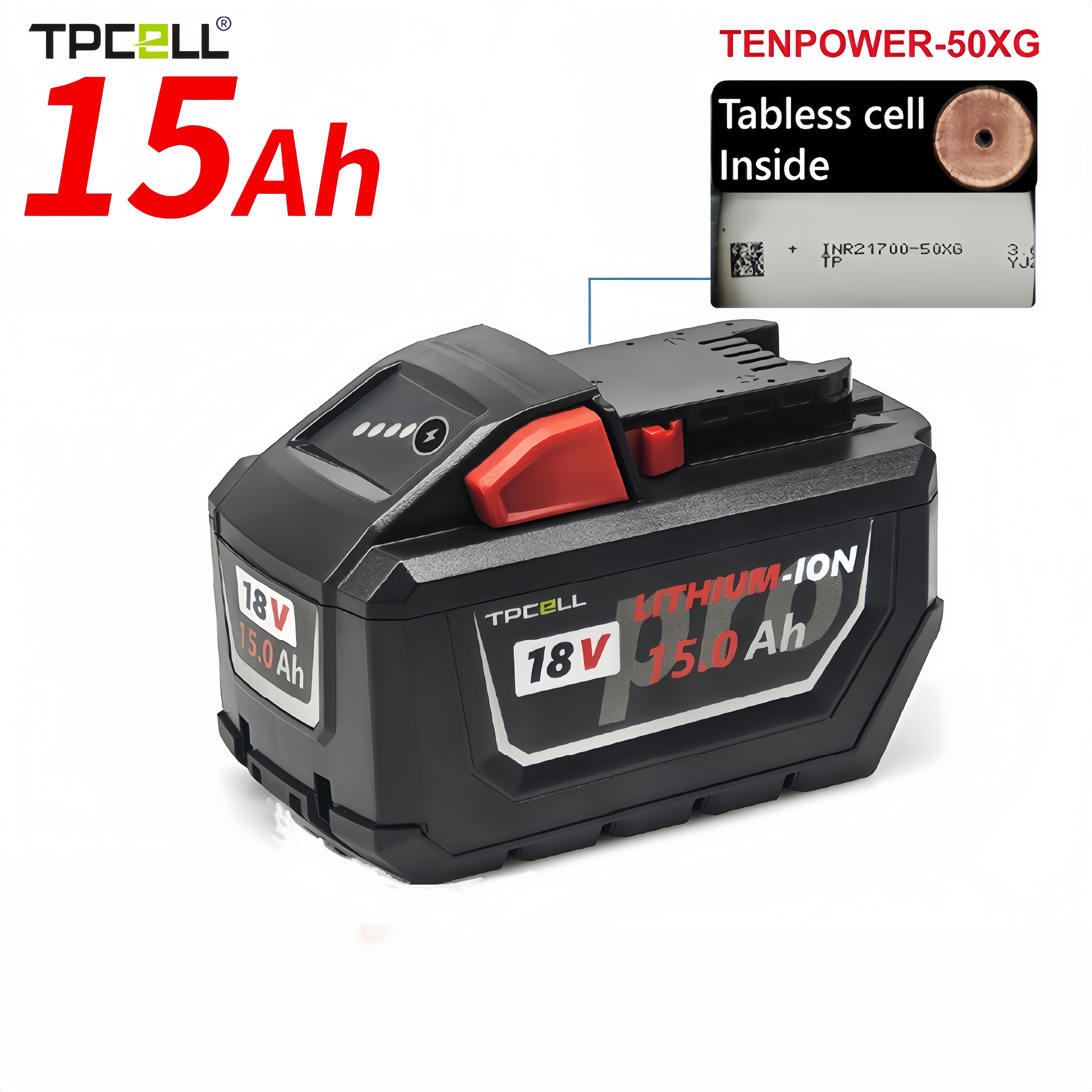 Para Milwaukee 15AH M18150