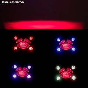 หลอดไฟ LED 40W สำหรับรถจักรยานยนต์ไฟตัดหมอก LED สำหรับขับขี่ขนาดเล็กไฟหน้า LED เสริมสำหรับจักรยาน - Product Image 4