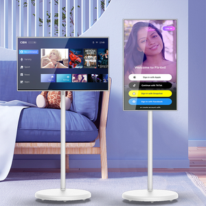 スマート回転フォローミースクリーン21.5インチWifiセルタッチデジタルサイネージとディスプレイIps垂直可動スマートテレビAndroid - Product Image 5