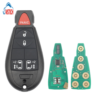 Chrysler jeep için MS 4 + 1 düğmeler 433mhz ile 46 çip fcc M3N5WY783X IYZ-C01C fabrika araba anahtarı değiştirme uzaktan araç fob - Product Image 2