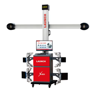发射X-831C2可移动3D车轮定位机手动提升X831车轮定位机 - Product Image 1
