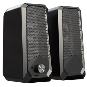 Calidad de audio HIFI Uso de escritorio Dos en uno Iluminación RGB Altavoz combinado de altavoz de computadora