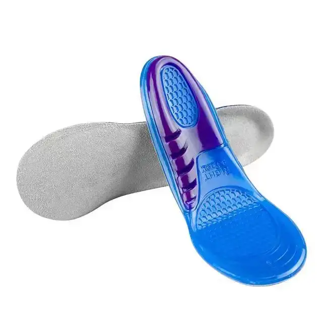Toptan silikon jel tabanlık kemer destek Plantar fasiit Sneaker spor ayakkabı tabanlığı şok emilimi