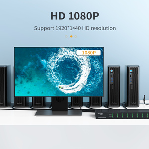 8 Port Smart Hotkey USB VGA <strong>KVM</strong> <strong>Switch</strong> with Audio, MT-VIKI Rackmount Video <strong>KVM</strong> Switcher VGA 8 in <strong>1</strong> Out