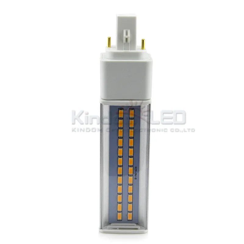 מתח גבוה 7W plc led תירס אור 2 פין G24 led מנורת G23 GX23 GX24 E27 PL החלפת led הנורה