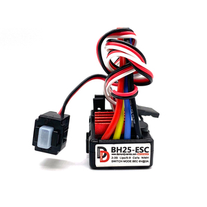 DD 25A двунаправленный водонепроницаемый ESC для 1/18 1/24 RC автомобилей и гусеничных машин 4-6S контроллер скорости 6 В BEC компактный практичный - Product Image 1