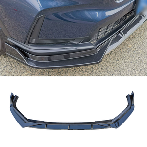 Karbon desen ön tampon Spoiler dudak Honda CRV 2023 2024 için değişiklik otomobil parçaları ABS malzeme ön dudak Spoiler vücut kiti - Product Image 5