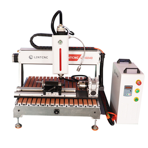 Escritorio 400*600mm Mini CNC Router 2.2kw Router CNC 3030 3060 6040 4060 para máquina de grabado de madera MDF - Product Image 5