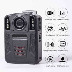 Customized Multi Function Real-time <strong>Intercom</strong> Loop Recording <strong>Motion</strong> <strong>Detection</strong> Body Worn Camera Live Streaming - Product Image 4