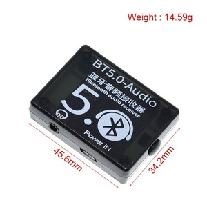 Bluetooth 5.0 Audio Receiver Board Bluetooth Decoder MP3 Verlustfreie Decoder Board Drahtloses Stereo-Musik modul