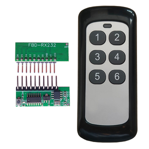 Rf moduli ricevitore 433 mhz Rx232 315/433mhz 6 canali rf telecomando e ricevitore 433.92mhz wireless rf modulo ricevitore