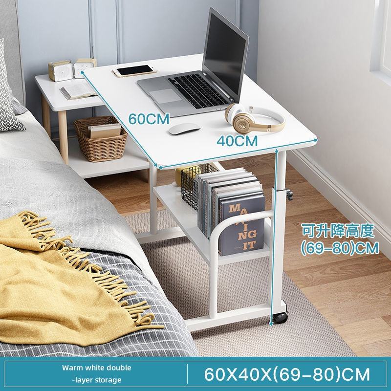 Almacenamiento de doble capa 60x40x(69-80) versión blanco cálido