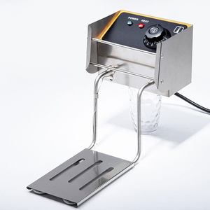 Friggitrice elettrica in acciaio inox Timer di controllo della temperatura ristorante 6L singolo elettrico friggitrice per pollo fritto - Product Image 4