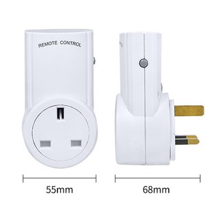 メーカー屋内220VAC10Aフランスタイプ3/1ライト電気リモートコントロールスイッチソケットコントローラー付き - Product Image 6