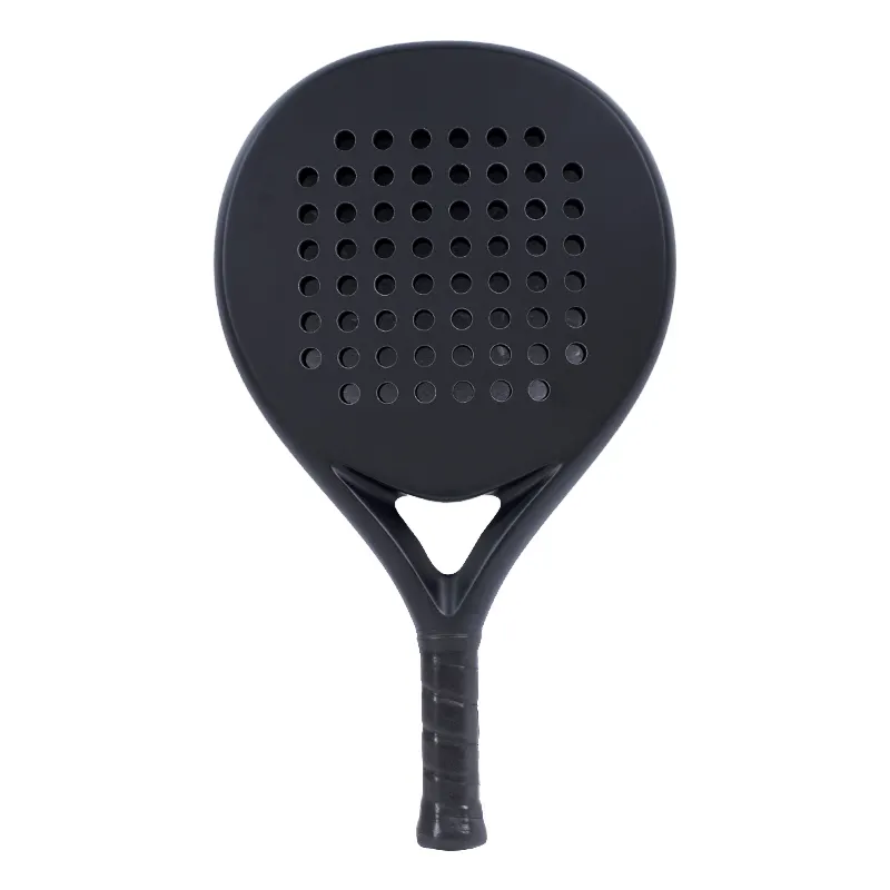 Raquette de padel professionnelle personnalisée 3K 12K 18K batte de cricket en fibre de carbone brute pour fusée de padel USAPA