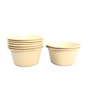 Tek kullanımlık özelleştirilmiş <span class=keywords><strong>1oz</strong></span>/2oz/3oz/4oz şeker kamışı doğal renk sos kabı