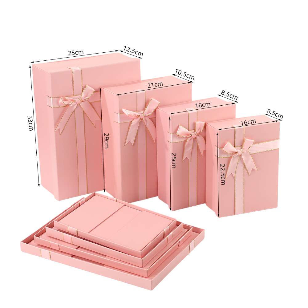 Caja Plegable Rosa