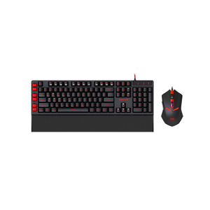 Hot Selling redragon Wired Gaming <strong>Keyboard</strong> and Mouse Combos Set LED Backlit Gaming <strong>Keyboard</strong> with Wrist Rest for PC Gamer - Product Image 1