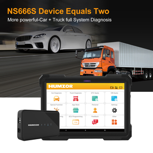 Humzor NexzSYSNS666Sカートラック診断ツールBluetoothOBD2診断スキャナー (10.1タブレット自動コードリーダー付き) - Product Image 3